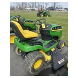 John Deere E140 mower w/ 48" deck, 22HP B&S