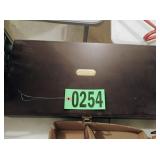 Checker set with case