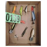 Hard tackle fishing lures