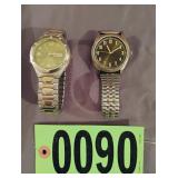 2 mens watches one Bezel Z101 broken and mens