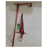 Fishing pole holders