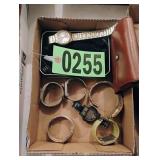 Flat of assorted watches