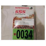 Winchester 555 rounds 22 long rifle 36 grain full