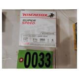 Winchester Super Speed 12 gauge shells full box