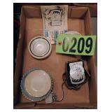 Flat of small decor plates and Argus exposure