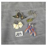 Assorted holiday earrings