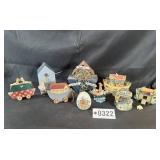 Noahï¿½s Ark themed Assorted wood and resin decor
