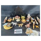 Noahï¿½s Ark themed Assorted wood and plush