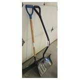 (2) snow shovels