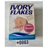 Vintage Ivory Flakes detergent box, unopened