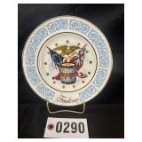 (1) Avon Freedom plate 9"