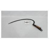 Antique hay scythe