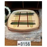 Blair "Gay Plaid" dinnerware from Replacements,