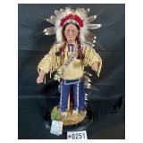 Vintage Native American dolls, vinyl heads and