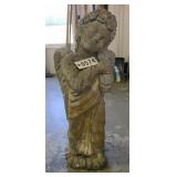 3ft cement angel yard ornament