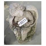 Cement Angel yard ornament