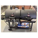 Char-Griller propane and charcoal double grill