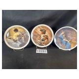 (3) Norman Rockwell plates - Motherï¿½s Day 1976
