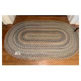 (2) braided rugs