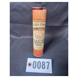 Vintage fiddlestick game (cardboard tube)
