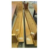 98in x 12in Pine wood Bench