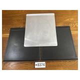 (3) Aluminum dough trays