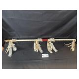 Decorative Native American style spear with stone