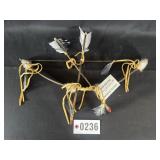 Hand crafted Dancing Feathers mini bow and arrow
