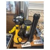 Group of (4) flashlights