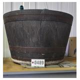 Poly barrel and (2) poly sprinkling cans