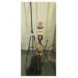 Wind chimes, Uncle Sam yard ornament and more