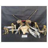 Dancing Feathers hand crafted small bow and