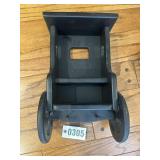 Wood Amish buggies wall decor
