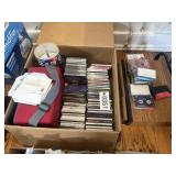 Large lot of CDs and cassettes