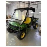 John Deere 4WD XUV 850D Gator with hydraulic dump