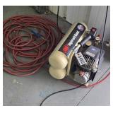 Ingersoll-Rand portable air compressor w/air hose