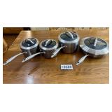 Set of Scanpad ceramic Titanium cookware, sauce
