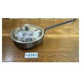 Heavy Duty Fry pan - 11" w/ Stainless Steel lid