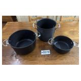 (5) Scanpad Titanium set of saucepans - no lids