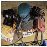 Electric sanders and sanding supplies