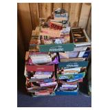 Large stack of paper back books