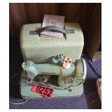Portable Singer sewing machine