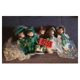 (5) St. Patricks Day dolls