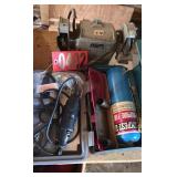 Dremmel set, propane torch and grinder