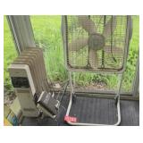 Floor fan and oil heater