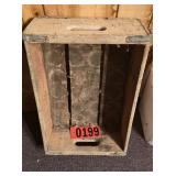 7-Up wood crate
