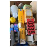 Box of light bulbs