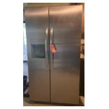 Fridgedaire stainless steel side-by-side