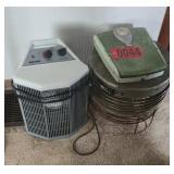 Fan and heater