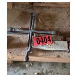 Railroad spikes and (2) tire irons